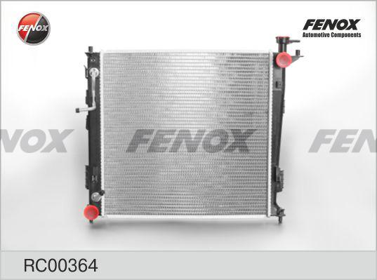 Fenox RC00364 - Радиатор, охлаждение двигателя autosila-amz.com