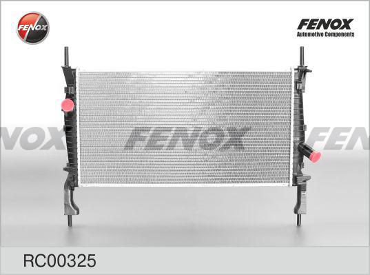 Fenox RC00325 - Радиатор, охлаждение двигателя autosila-amz.com