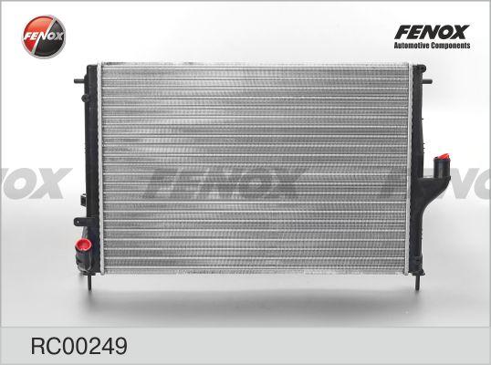 Fenox RC00249 - Радиатор, охлаждение двигателя autosila-amz.com