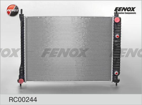 Fenox RC00244 - Радиатор, охлаждение двигателя autosila-amz.com