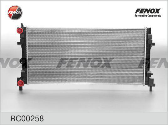 Fenox RC00258 - Радиатор, охлаждение двигателя autosila-amz.com
