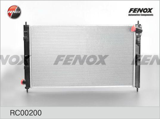 Fenox RC00200 - Радиатор, охлаждение двигателя autosila-amz.com