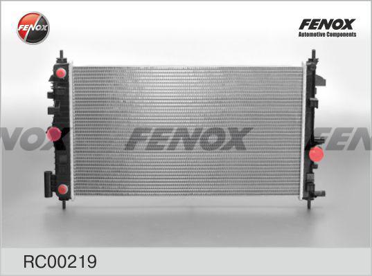 Fenox RC00219 - Радиатор, охлаждение двигателя autosila-amz.com