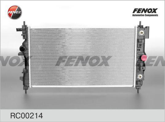 Fenox RC00214 - Радиатор, охлаждение двигателя autosila-amz.com