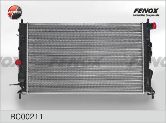 Fenox RC00211 - Радиатор, охлаждение двигателя autosila-amz.com