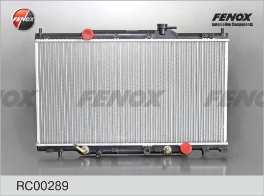 Fenox RC00289 - Радиатор, охлаждение двигателя autosila-amz.com
