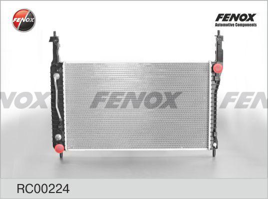 Fenox RC00224 - Радиатор, охлаждение двигателя autosila-amz.com