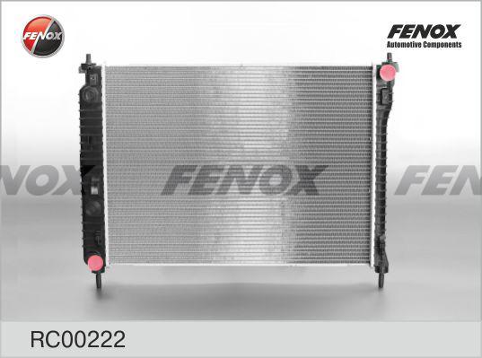 Fenox RC00222 - Радиатор, охлаждение двигателя autosila-amz.com