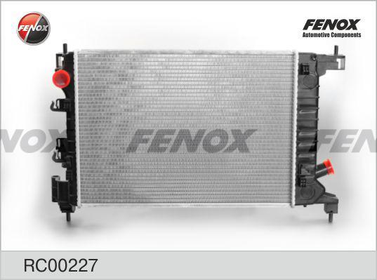 Fenox RC00227 - Радиатор, охлаждение двигателя autosila-amz.com