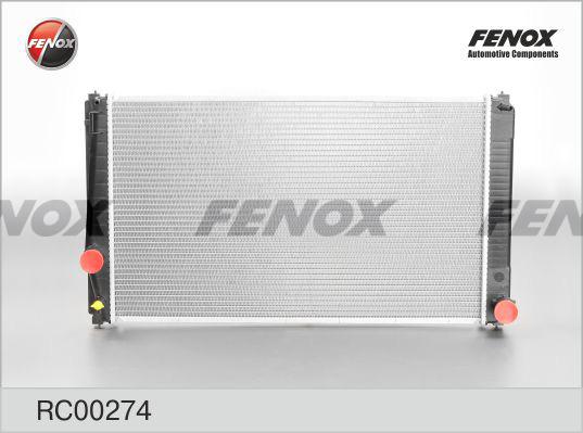 Fenox RC00274 - Радиатор, охлаждение двигателя autosila-amz.com