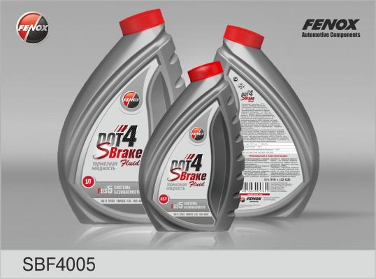 Fenox SBF4005 - Жидкость тормозная 0,5 л. (Рекомендован для низких температур) autosila-amz.com