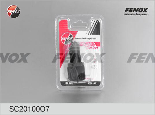 Fenox SC20100O7 - Датчик импульсов, коленвал autosila-amz.com
