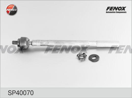 Fenox SP40070 - Осевой шарнир, рулевая тяга autosila-amz.com