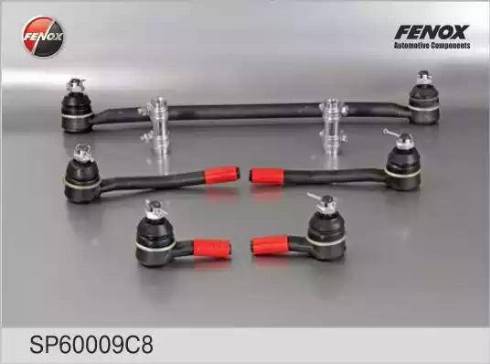 Fenox SP60009C8 - Наконечник рулевой тяги, шарнир autosila-amz.com