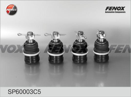 Fenox SP60003C5 - Осевой шарнир, рулевая тяга autosila-amz.com