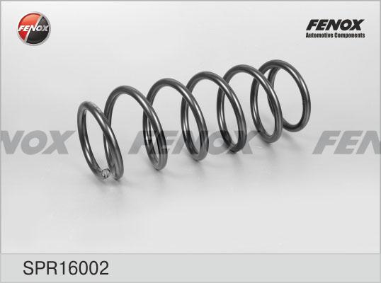 Fenox SPR16002 - Пружина ходовой части autosila-amz.com