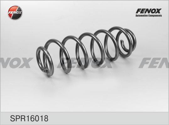 Fenox SPR16018 - Пружина ходовой части autosila-amz.com