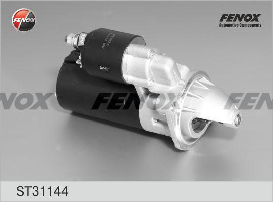 Fenox ST31144 - СТАРТЕР Audi 80 81- 2.0-2.3, 100 82- 2.0-2.3, A6 94-97 2.3, VW Passat 83-88 2.0, 2.2 с редуктором, 1 autosila-amz.com