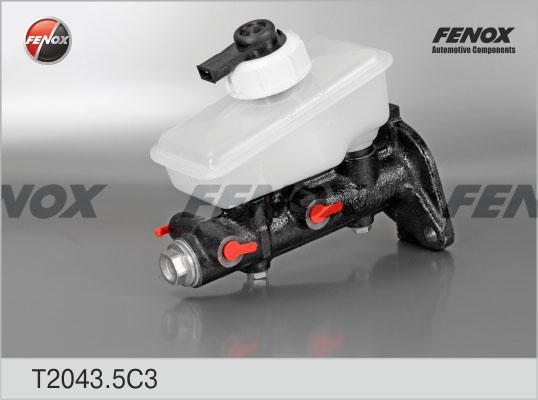 Fenox T2043.5C3 - Главный тормозной цилиндр autosila-amz.com