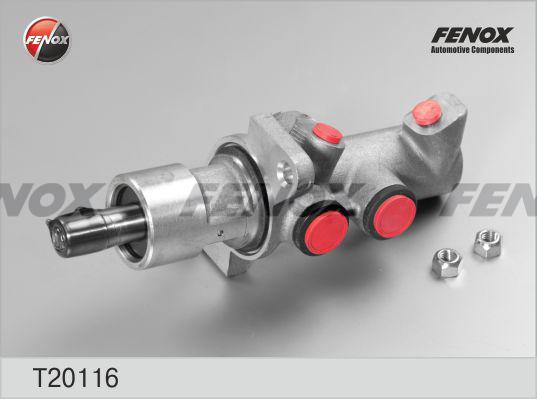 Fenox T20116 - Главный тормозной цилиндр autosila-amz.com
