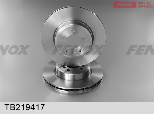 Fenox TB219417 - Тормозной диск autosila-amz.com