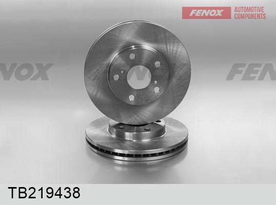 Fenox TB219438 - Тормозной диск autosila-amz.com