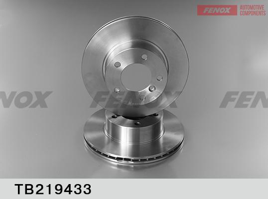 Fenox TB219433 - Тормозной диск autosila-amz.com