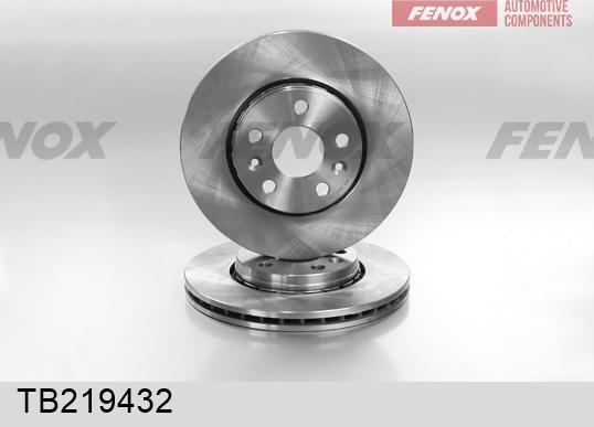 Fenox TB219432 - Тормозной диск autosila-amz.com