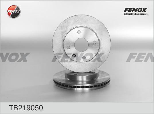 Fenox TB219050 - Тормозной диск autosila-amz.com