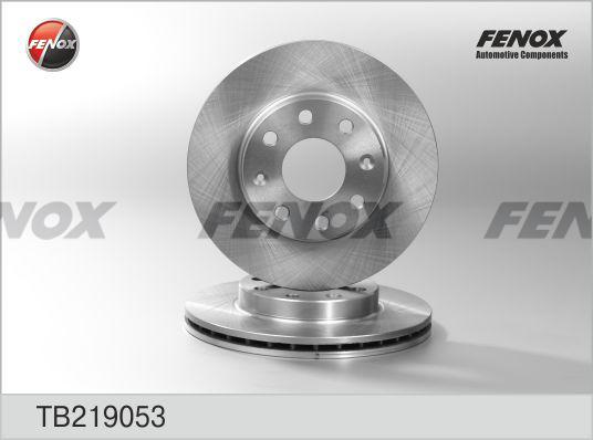 Fenox TB219053 - Тормозной диск autosila-amz.com