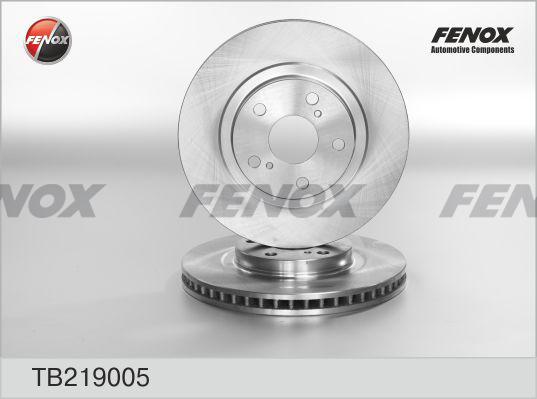 Fenox TB219005 - Тормозной диск autosila-amz.com