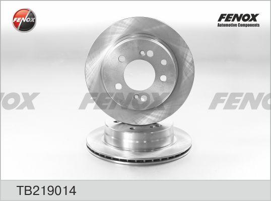 Fenox TB219014 - Тормозной диск autosila-amz.com