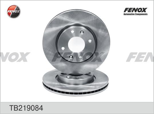 Fenox TB219084 - Тормозной диск autosila-amz.com