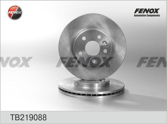 Fenox TB219088 - Тормозной диск autosila-amz.com