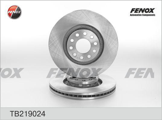 Fenox TB219024 - Тормозной диск autosila-amz.com