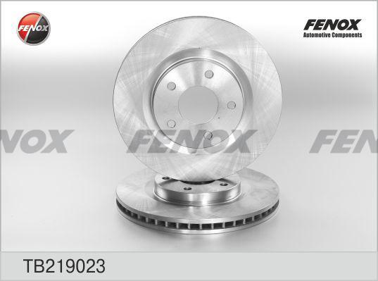 Fenox TB219023 - ДИСК ТОРМОЗНОЙ NISSAN QASHQAI/X-TRAIL 1.5-2.5Dci 07-/Renault Koleos 08- 296x26x5, Передний autosila-amz.com