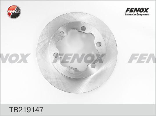 Fenox TB219147 - Тормозной диск autosila-amz.com