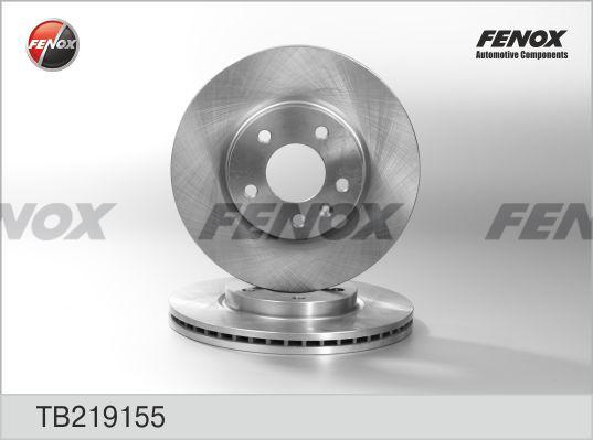 Fenox TB219155 - Тормозной диск autosila-amz.com