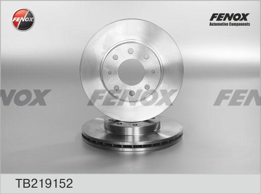 Fenox TB219152 - Тормозной диск autosila-amz.com