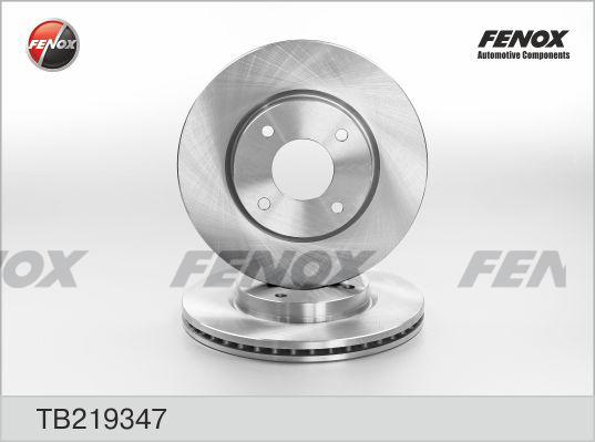 Fenox TB219347 - Тормозной диск autosila-amz.com