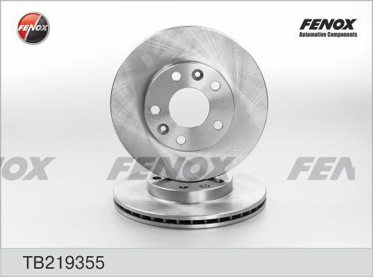 Fenox TB219355 - Тормозной диск autosila-amz.com
