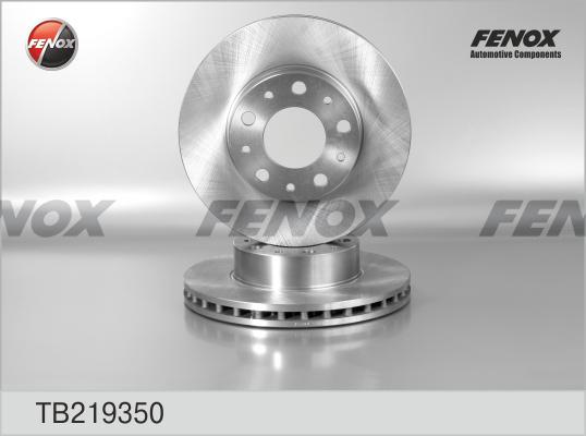 Fenox TB219350 - Тормозной диск autosila-amz.com