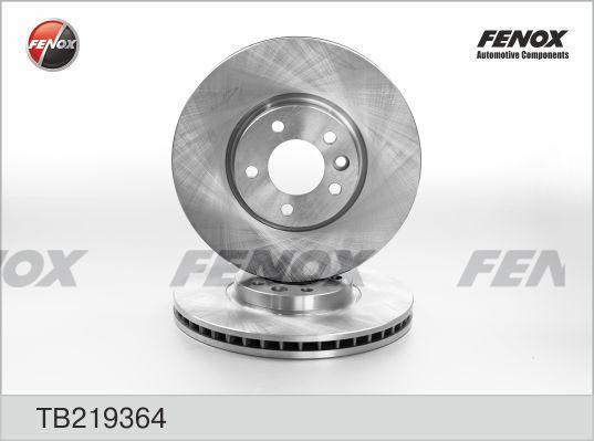 Fenox TB219364 - Тормозной диск autosila-amz.com