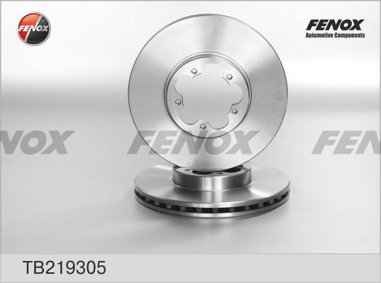 Fenox TB219305 - Тормозной диск autosila-amz.com