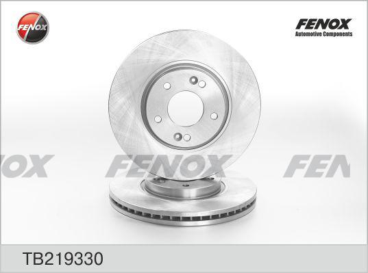 Fenox TB219330 - Тормозной диск autosila-amz.com