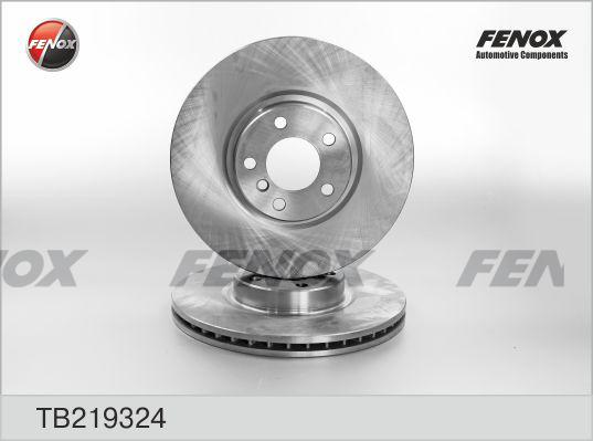 Fenox TB219324 - Тормозной диск autosila-amz.com