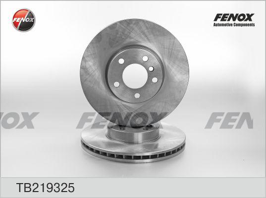 Fenox TB219325 - Тормозной диск autosila-amz.com