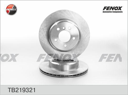 Fenox TB219321 - Тормозной диск autosila-amz.com