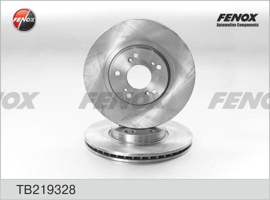 Fenox TB219328 - Тормозной диск autosila-amz.com