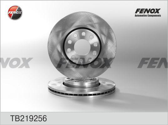 Fenox TB219256 - Тормозной диск autosila-amz.com